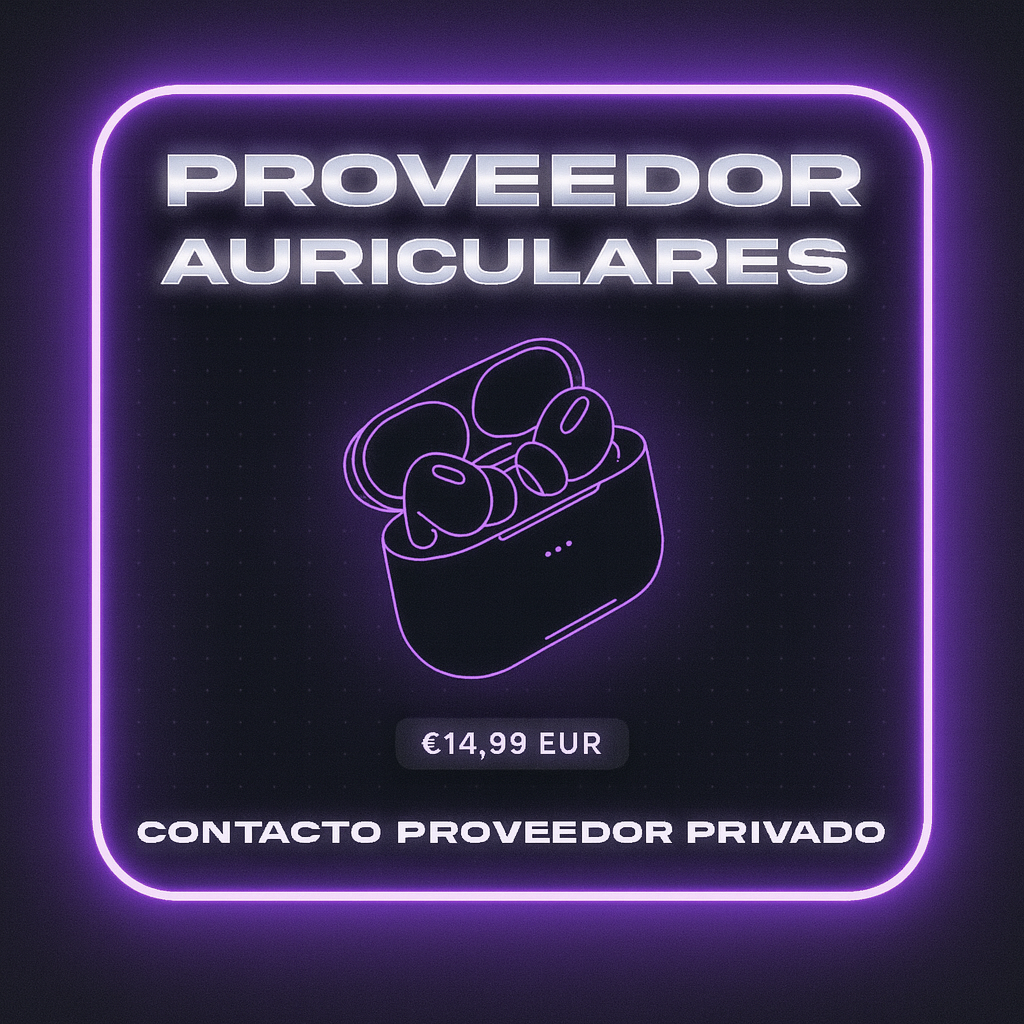 PROVEEDOR AURICULARES - ¡Oferta!