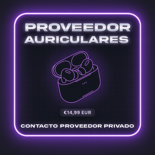 PROVEEDOR AURICULARES - ¡Oferta!