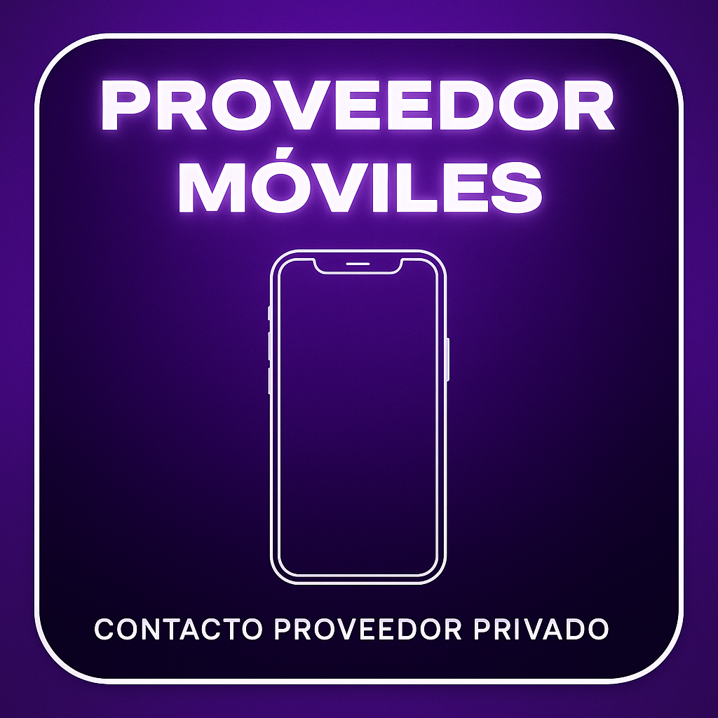 PROVEEDOR MÓVILES - ¡Oferta!